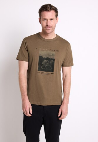 Street One MEN Shirt in Brown: front