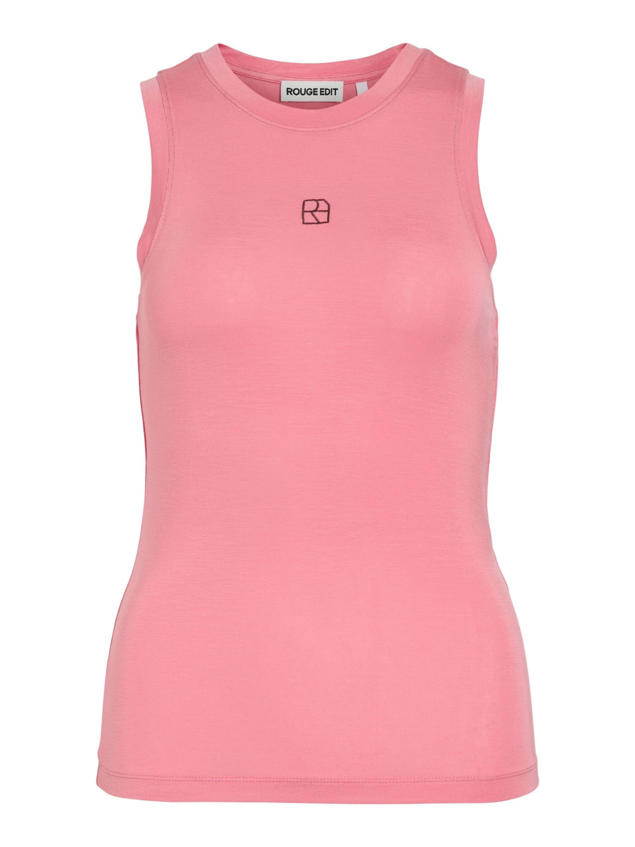 ROUGE EDIT - Top en rosa: frente