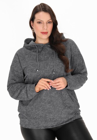 faina Athlsr Sweatshirt in Grey: front