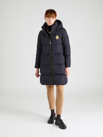 Lauren Ralph Lauren Wintermantel in Blauw: voorkant