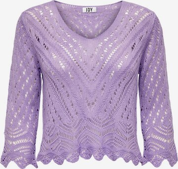 JDY Sweater 'New Sun' in Purple: front