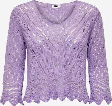 Pull-over 'New Sun' JDY en violet : devant