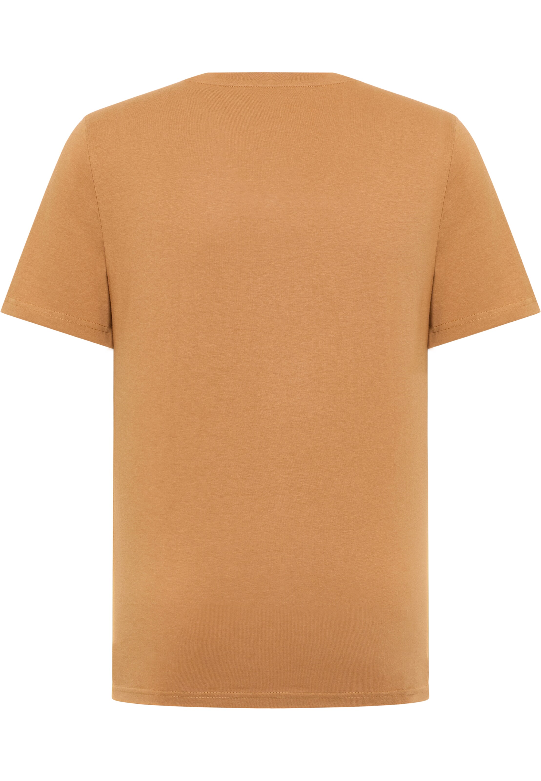 MUSTANG T-Shirt 'Style Austin' in Braun
