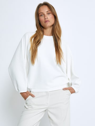 minus Sweatshirt 'Kolini' i hvid: forside
