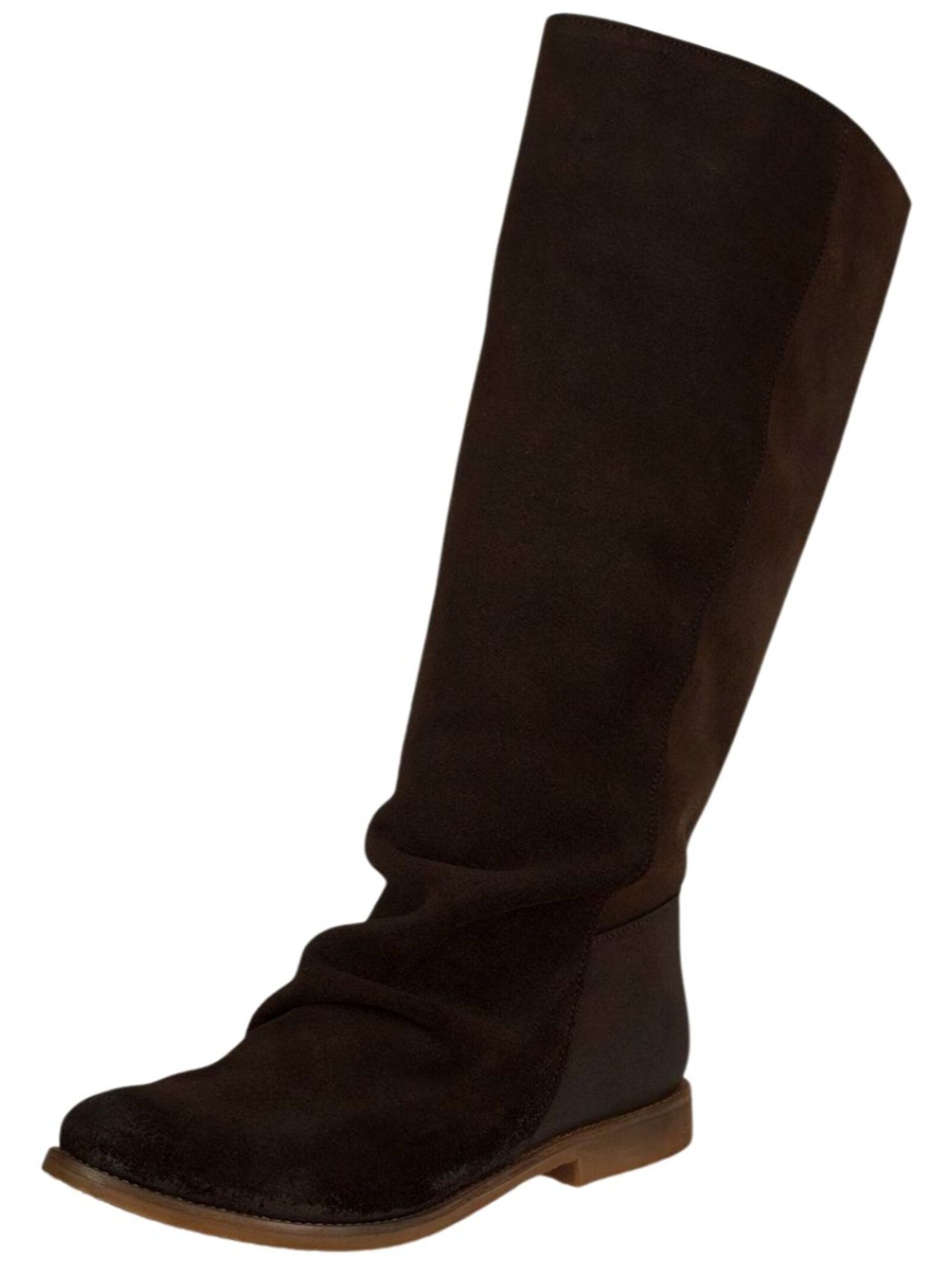 Felmini Wide Fit Boots in Brown: front