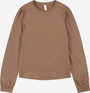 Vero Moda Girl Shirt 'Kerry' in Bruin: voorkant