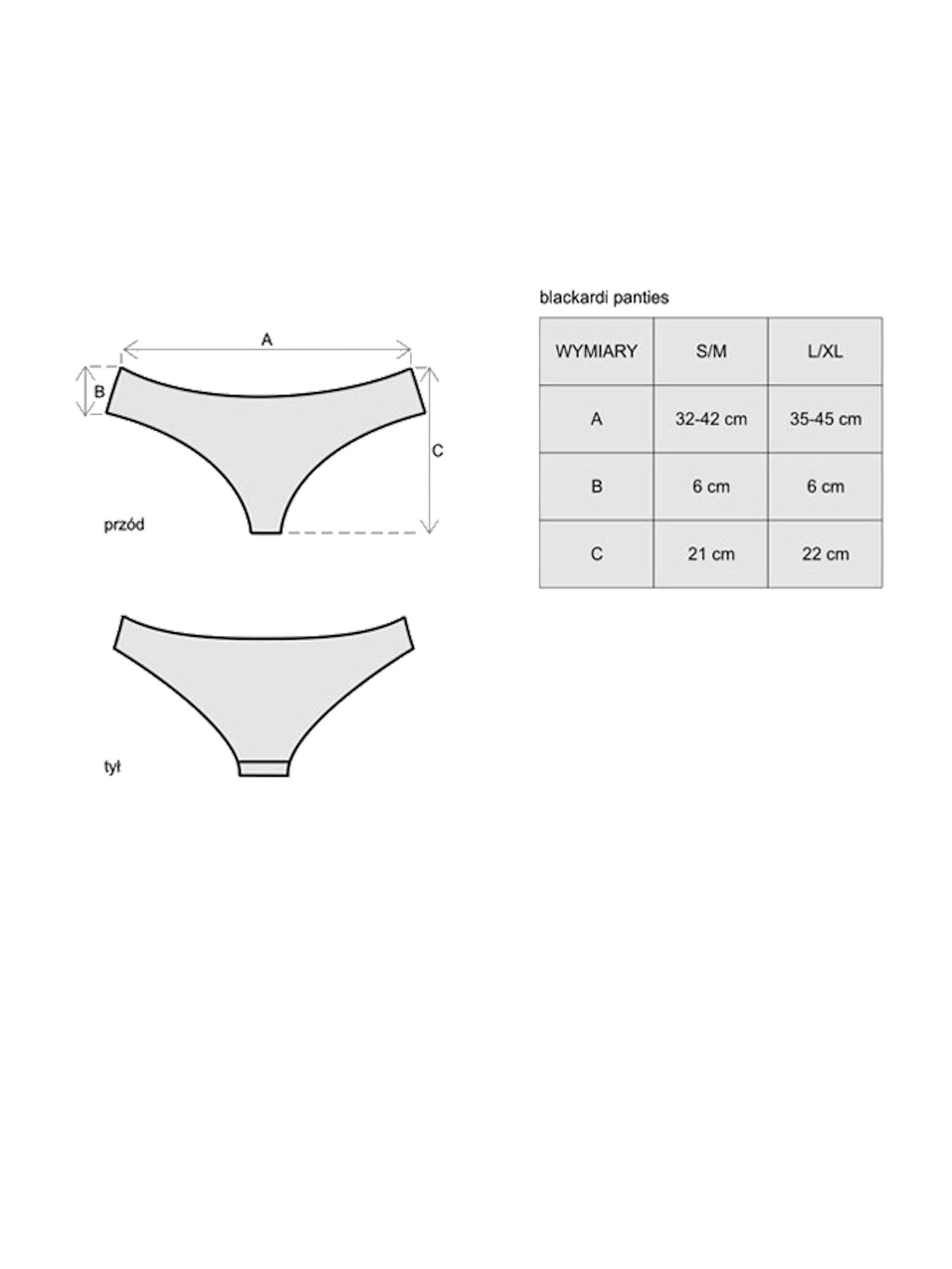 Obsessive Boyshorts 'Blackardi panties' in Black