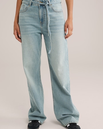 Wide Leg Jean WE Fashion en bleu