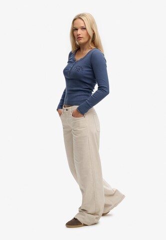 Loosefit Pantalon Superdry & Co en beige