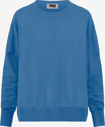 Rainbow Cashmere Pullover in Blau: predná strana