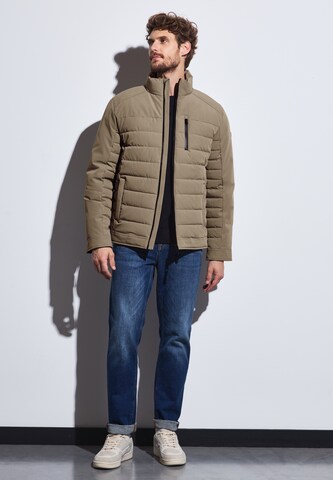 Street One MEN Between-Season Jacket in Brown