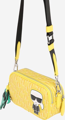 Karl Lagerfeld Crossbody Bag in Yellow: front