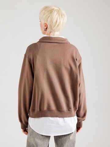 HOLLISTERSweater majica - smeđa boja