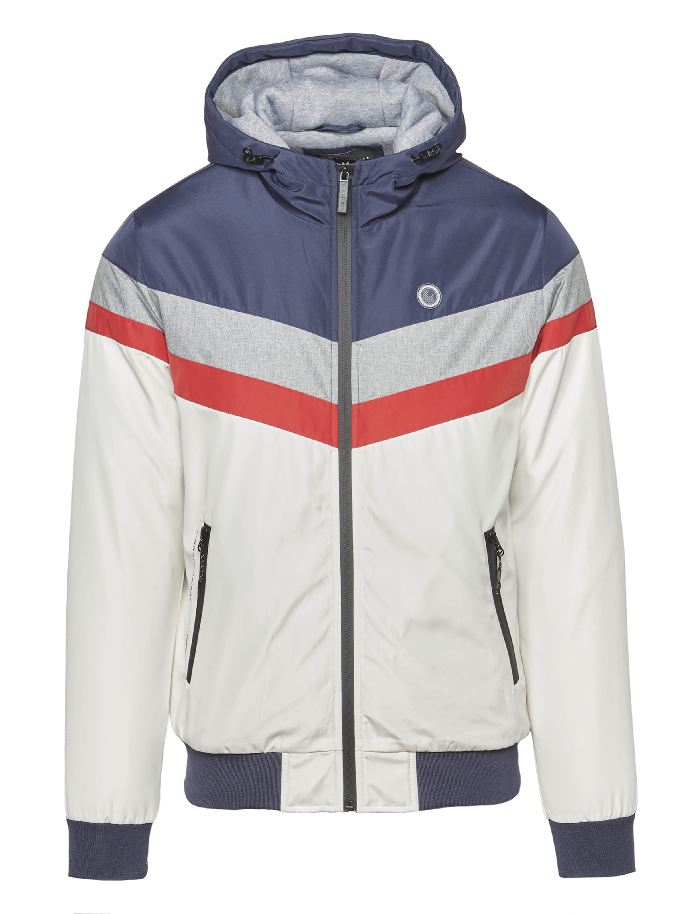 KOROSHI Välikausitakki värissä valkoinen: etupuoli