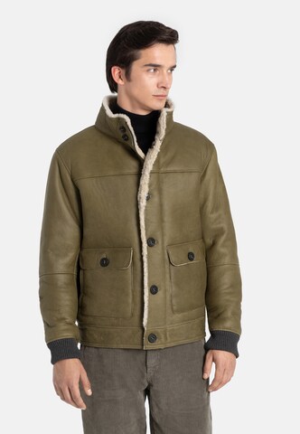 Werner Christ Winterjacke 'Vicente' in Grün: Vorderseite