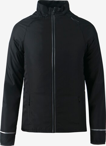 ENDURANCE Athletic Jacket 'Lessend Jr.' in Black: front