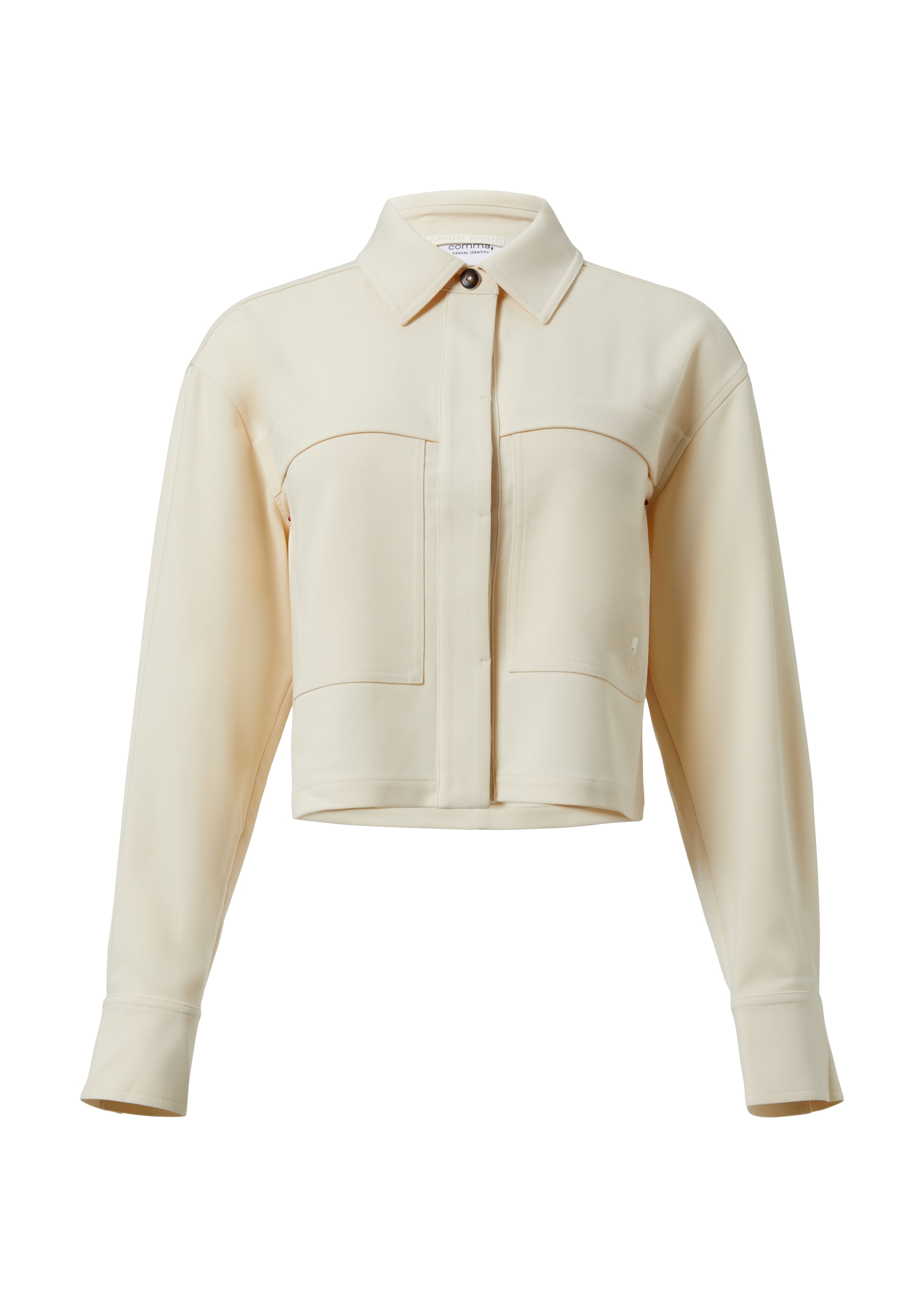 comma casual identity Blazer in Beige: front