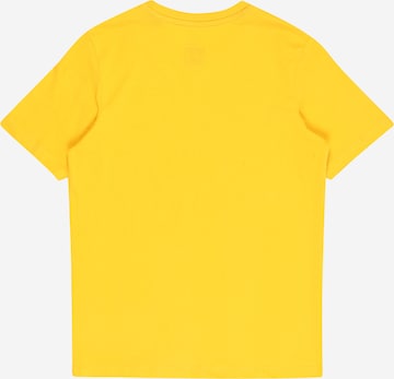 Jack & Jones Junior قميص 'JORSMILEY WORLD' بلون أصفر