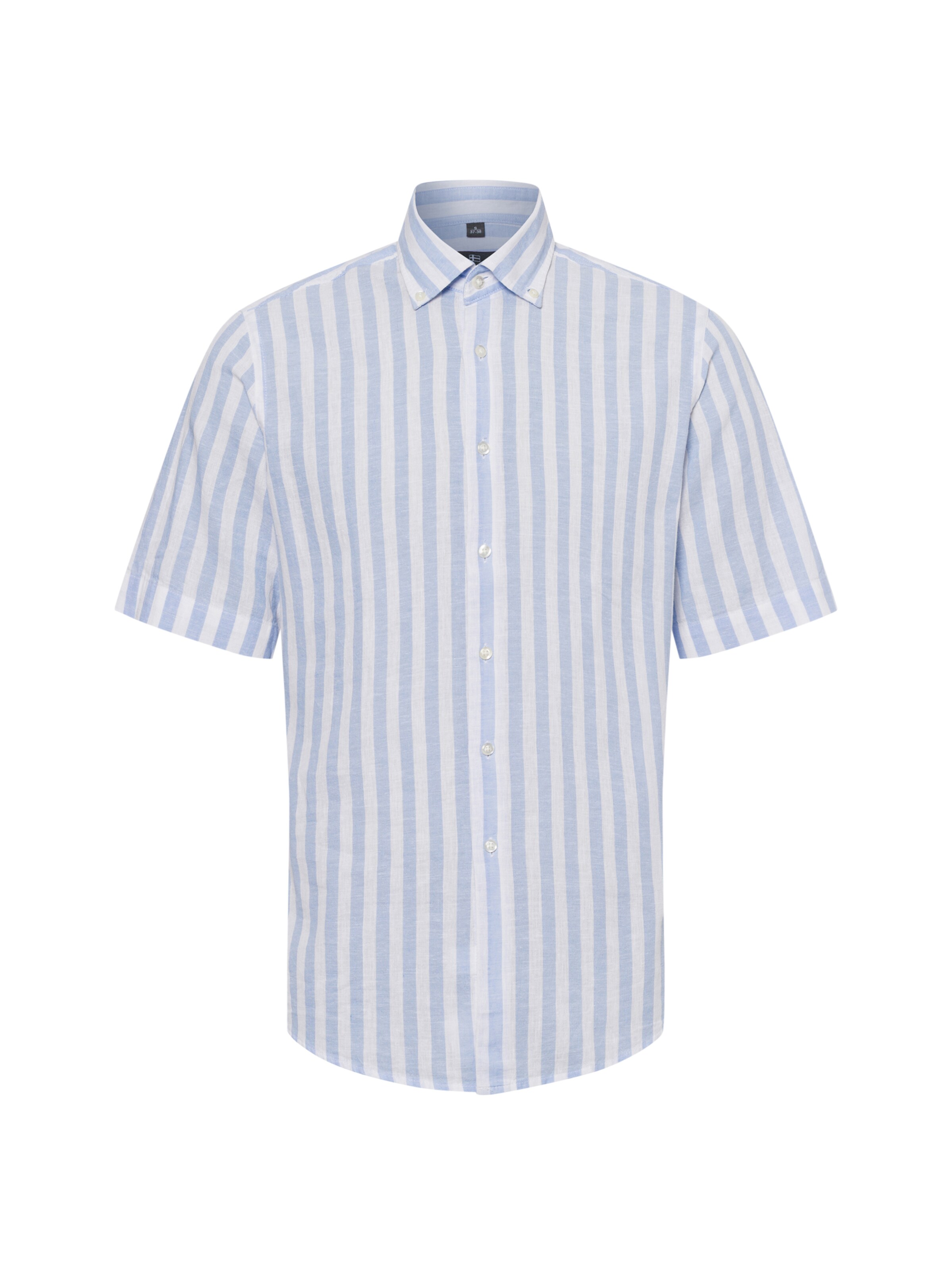 Nils Sundström Hemd in Blau: Vorderseite