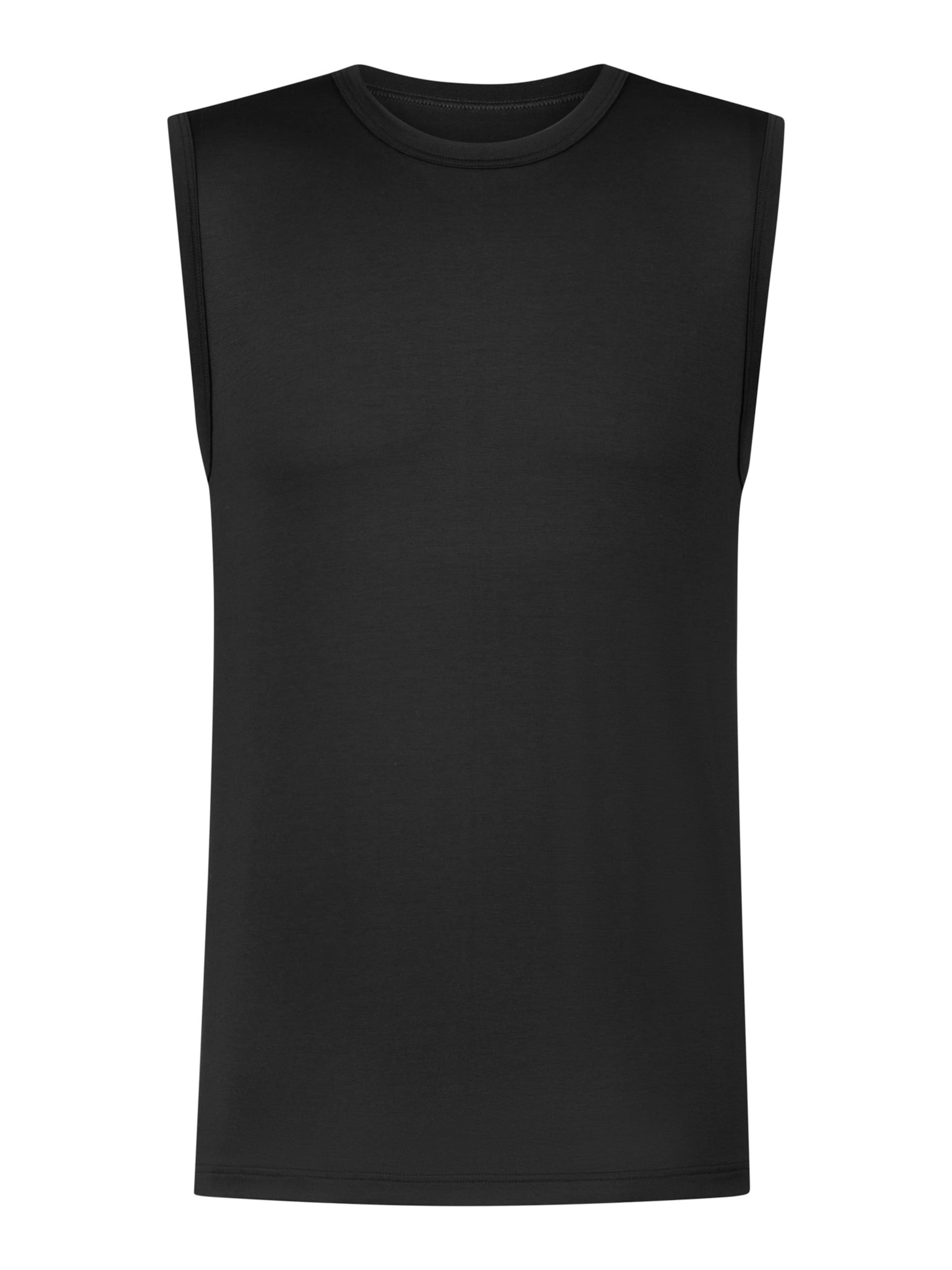 Mey Maillot de corps 'Iconic Modal' en noir, Vue avec produit