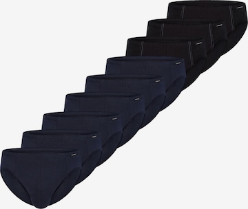 SCHIESSER Slip 'Cotton Essential' in Blue: front