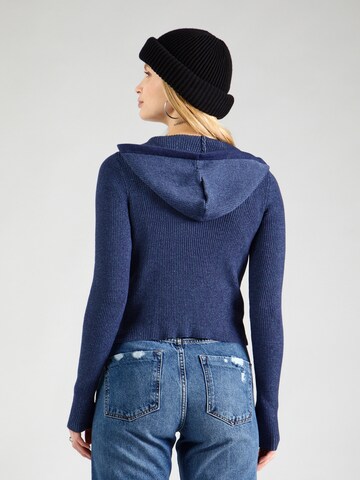 Monki Knit Cardigan in Blue