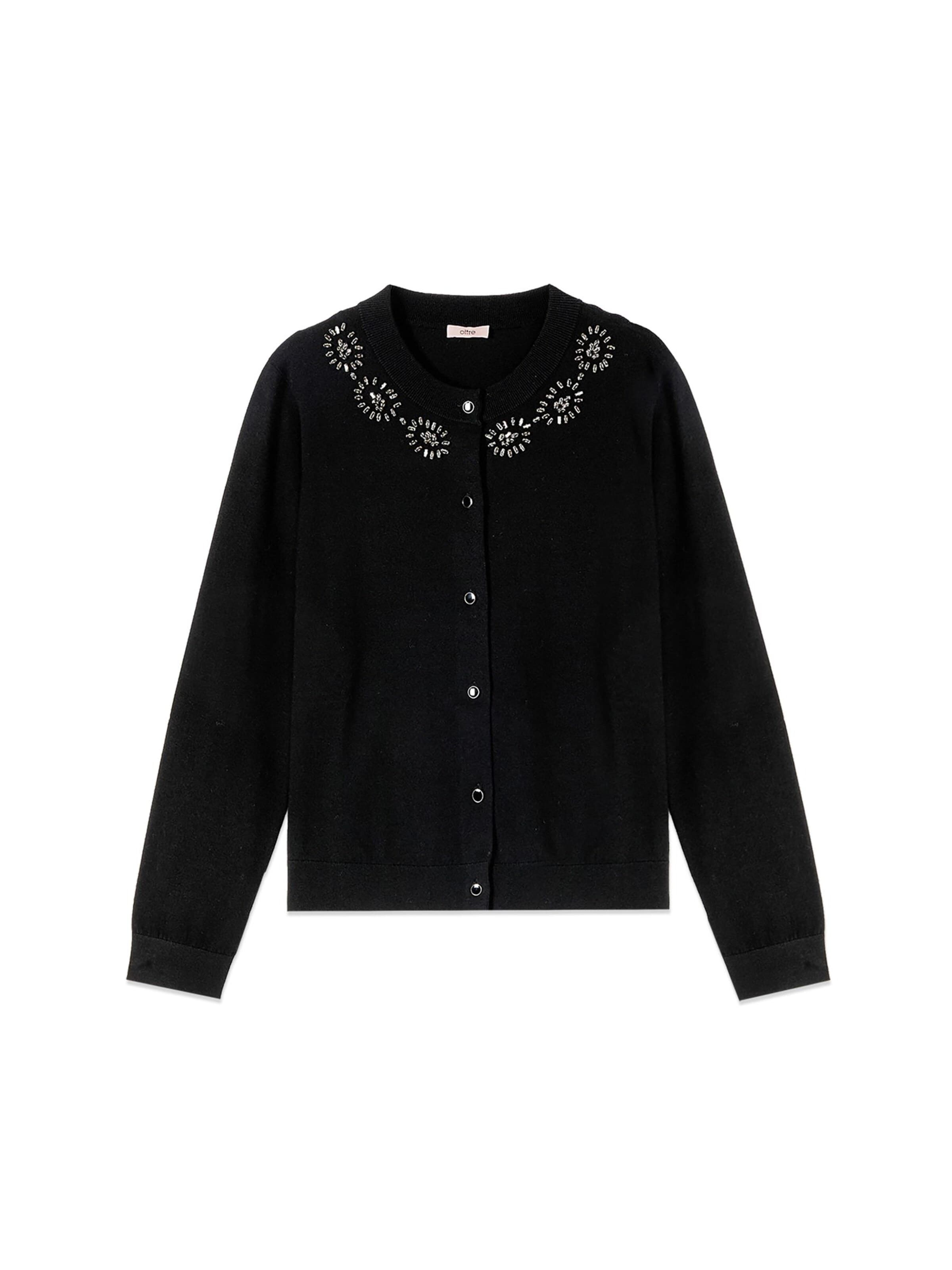oltre Sweater in Black: front