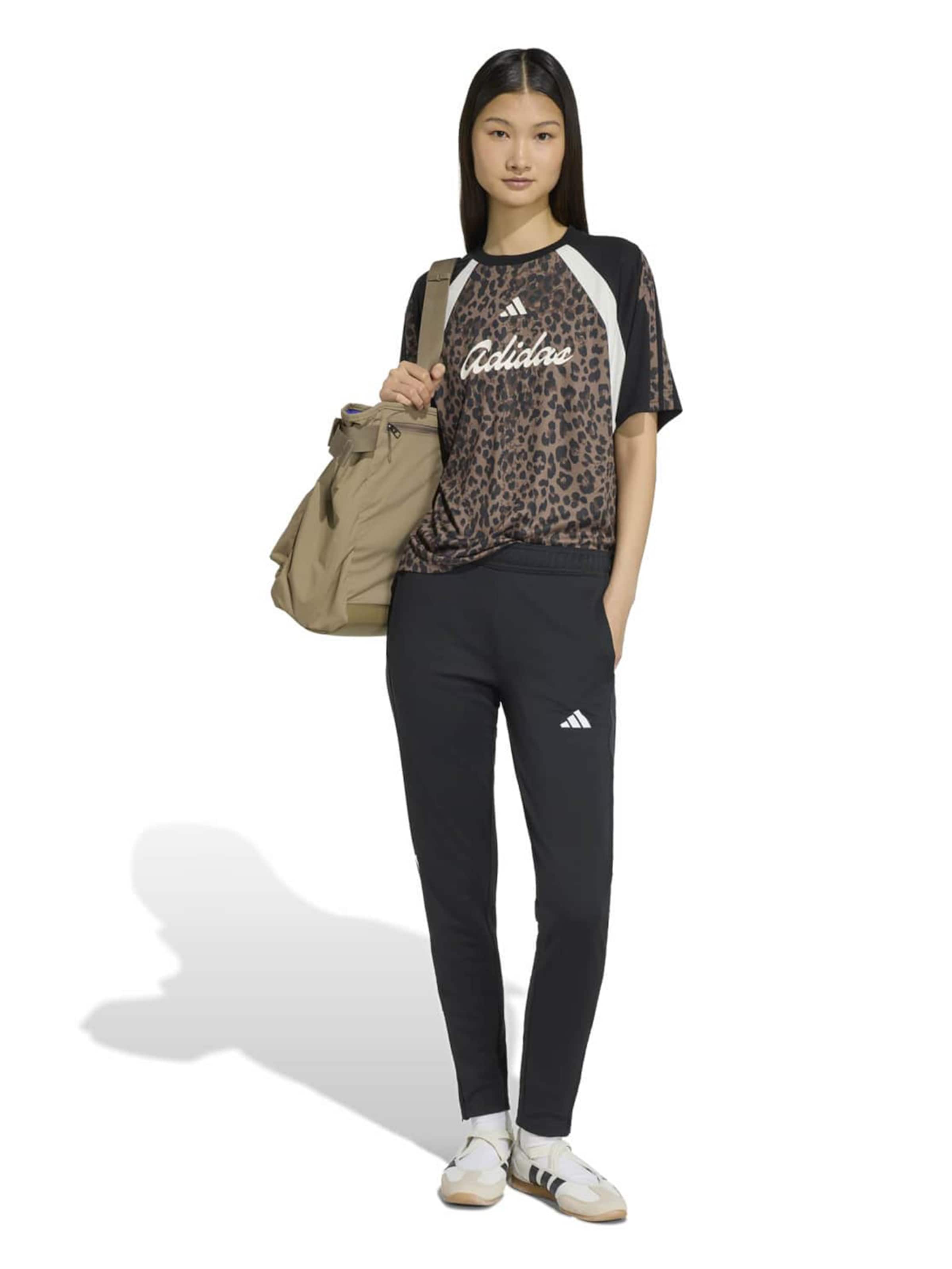 ADIDAS SPORTSWEAR Функциональная футболка 'HOUSE OF TIRO' в Коричневый
