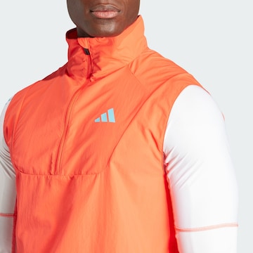 ADIDAS PERFORMANCE Sports Vest 'Adizero' in Orange