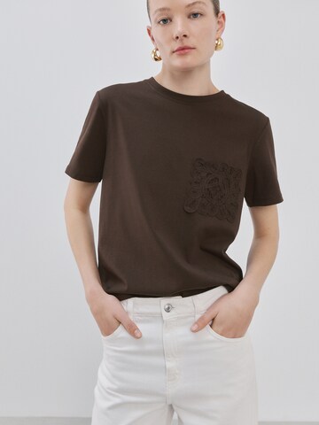 MANGO Shirt 'DAISY' in Bruin