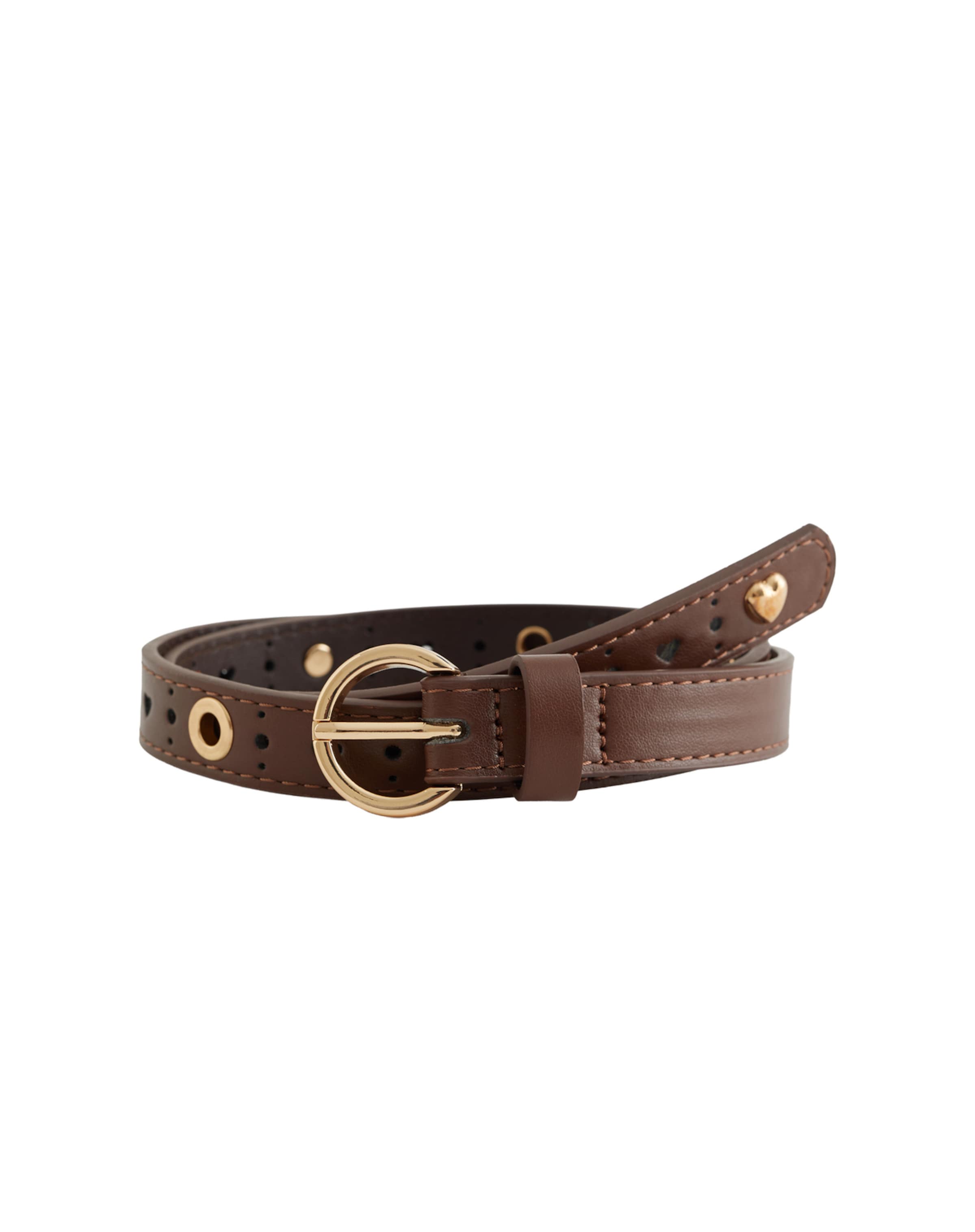 Cintura di WE Fashion in marrone: frontale