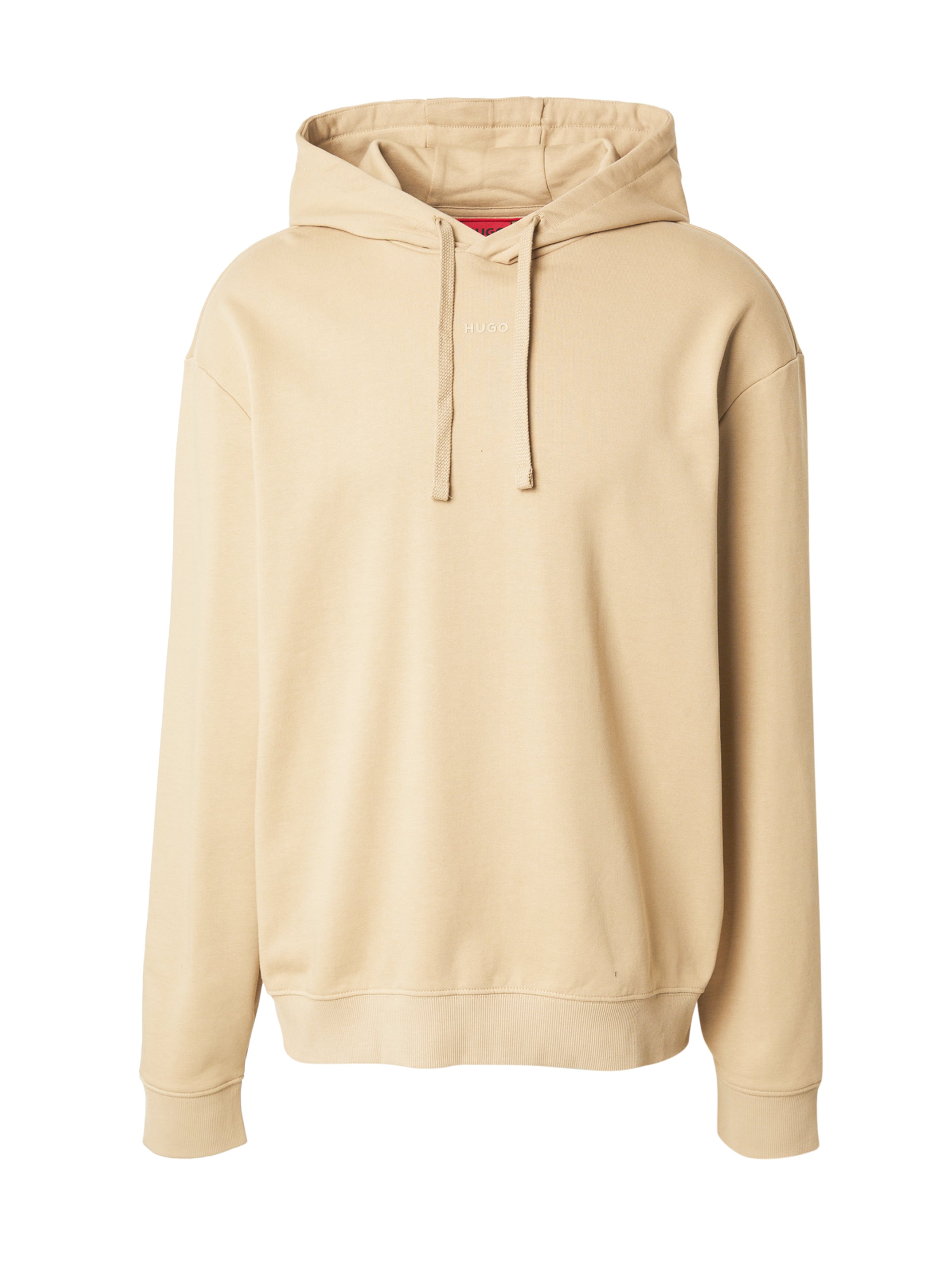 HUGO Свитшот 'Dapo' в Бежевый: спереди
