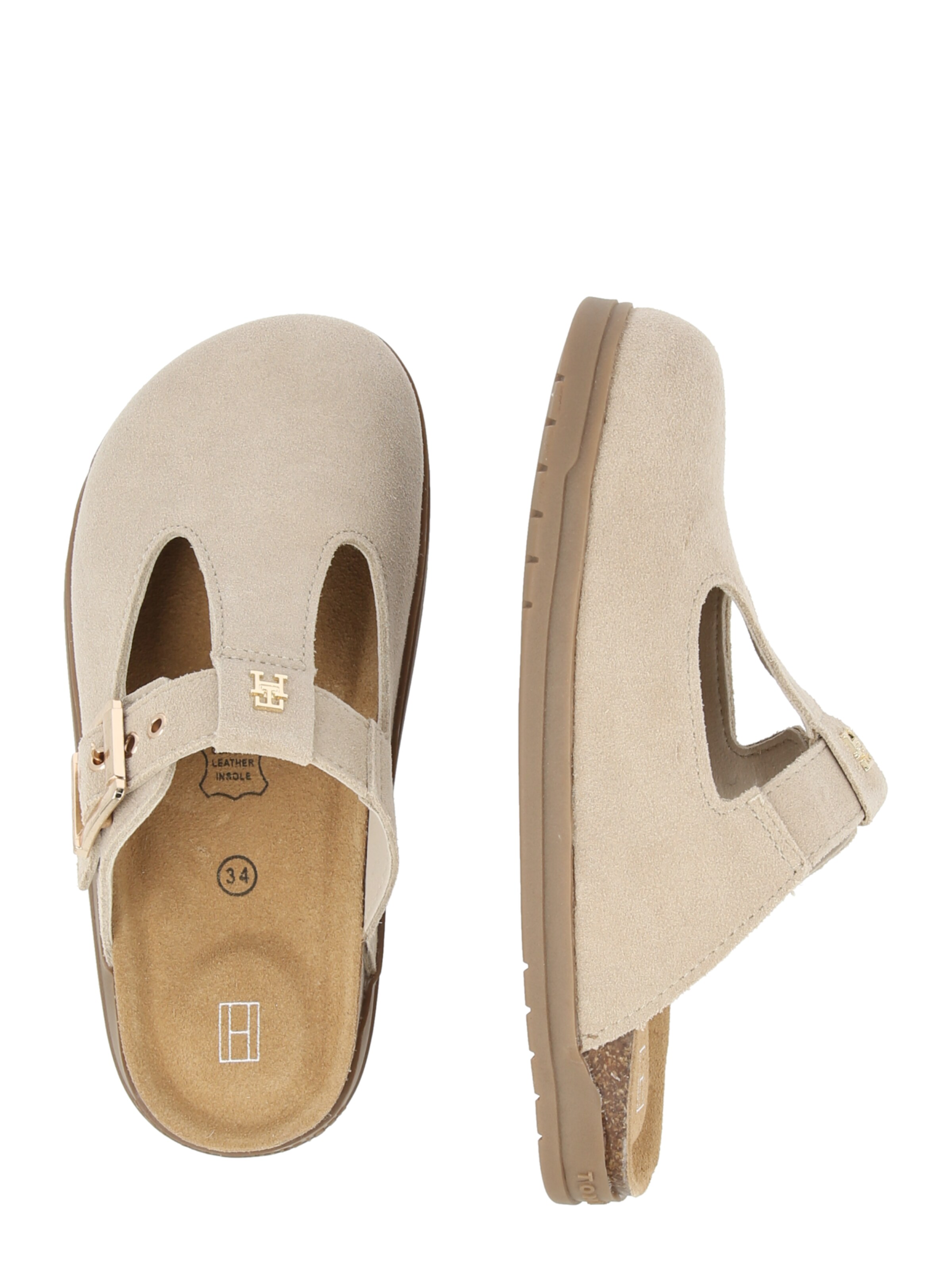 TOMMY HILFIGER Sandalen in Beige