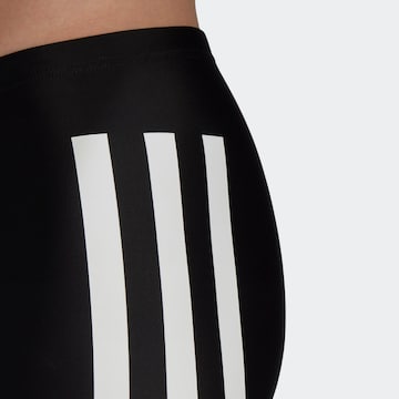 ADIDAS PERFORMANCE Athletic Swim Trunks in Black