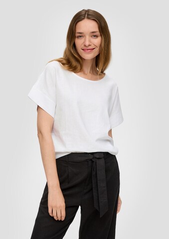 s.Oliver - Camiseta en blanco: frente