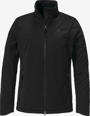 Veste outdoor 'Fracon' Schöffel en noir : devant