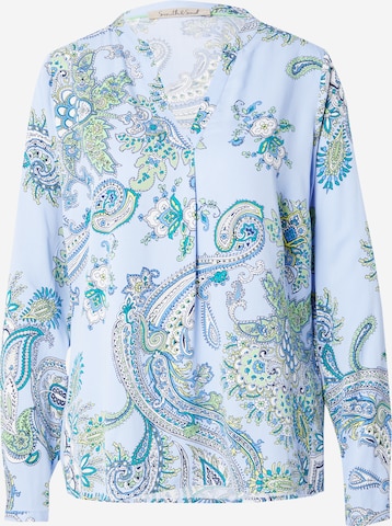 Smith&Soul Blouse 'VINCE' in Blue: front