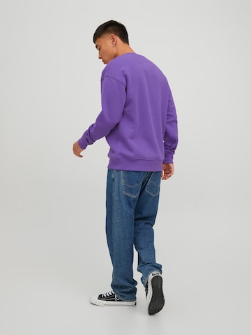 JACK & JONES Sweatshirt 'COPENHAGEN' in Purple