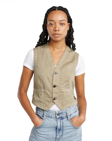 G-STAR Weste in Beige