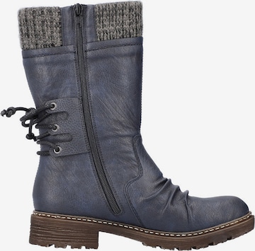 Bottes Rieker en bleu