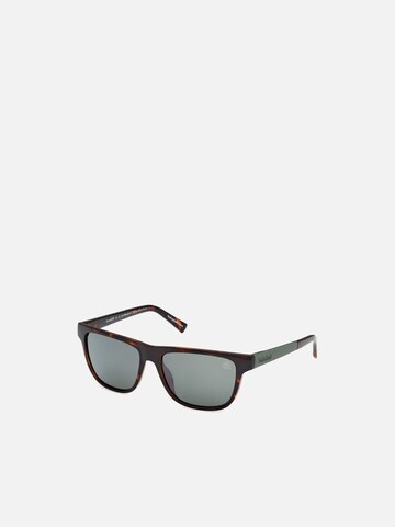 TIMBERLAND Sonnenbrille 'Timberland TB00069 Shiny dark red 56/16/140 MAN Sunglasses'‌‌‌‌ in Braun