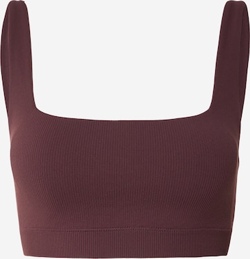 Soutien-gorge de sport Fabletics en rouge : devant
