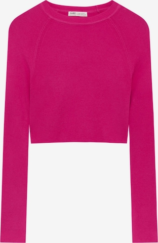 Pull-over Pull&Bear en rose : devant