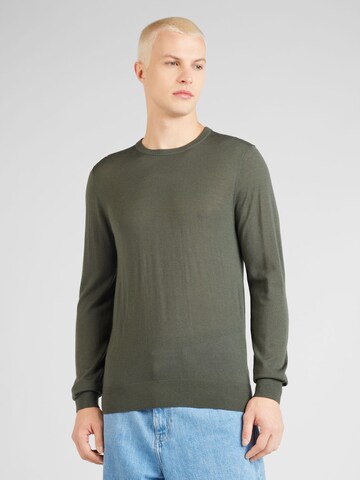 Tiger of Sweden Sweater 'NICHOLS' in Green: front