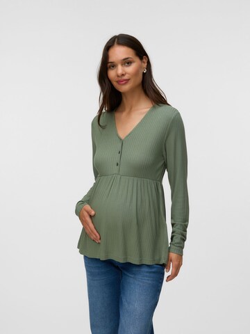 MAMALICIOUS Shirt in Groen