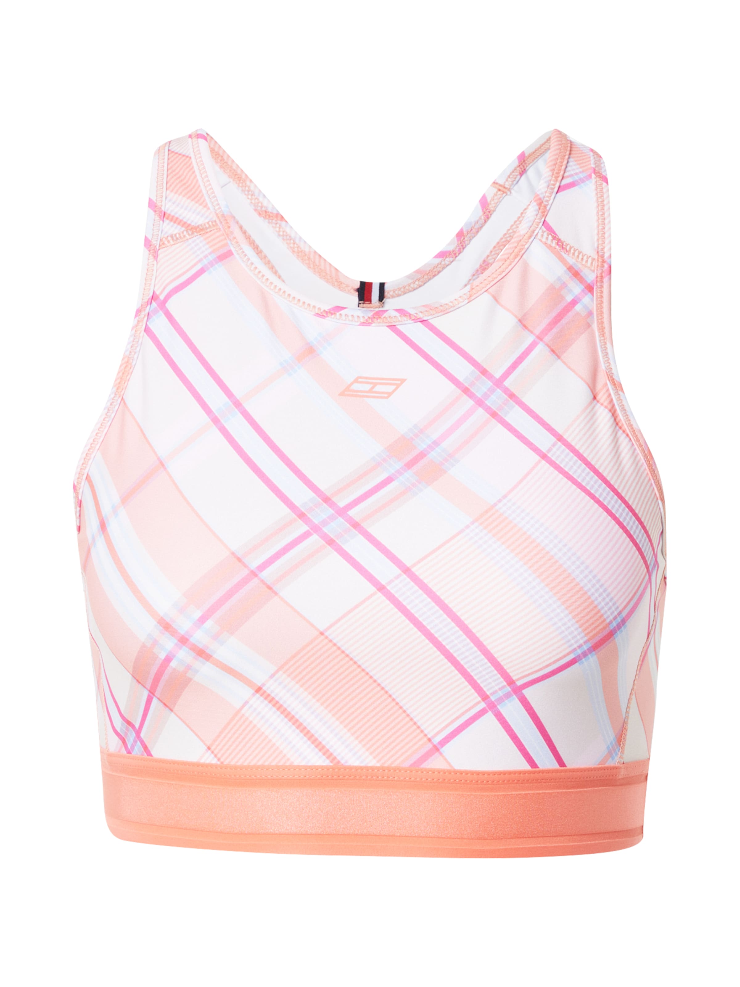 TOMMY HILFIGER Μπουστάκι Αθλητικό σουτιέν σε λευκό: μπροστά