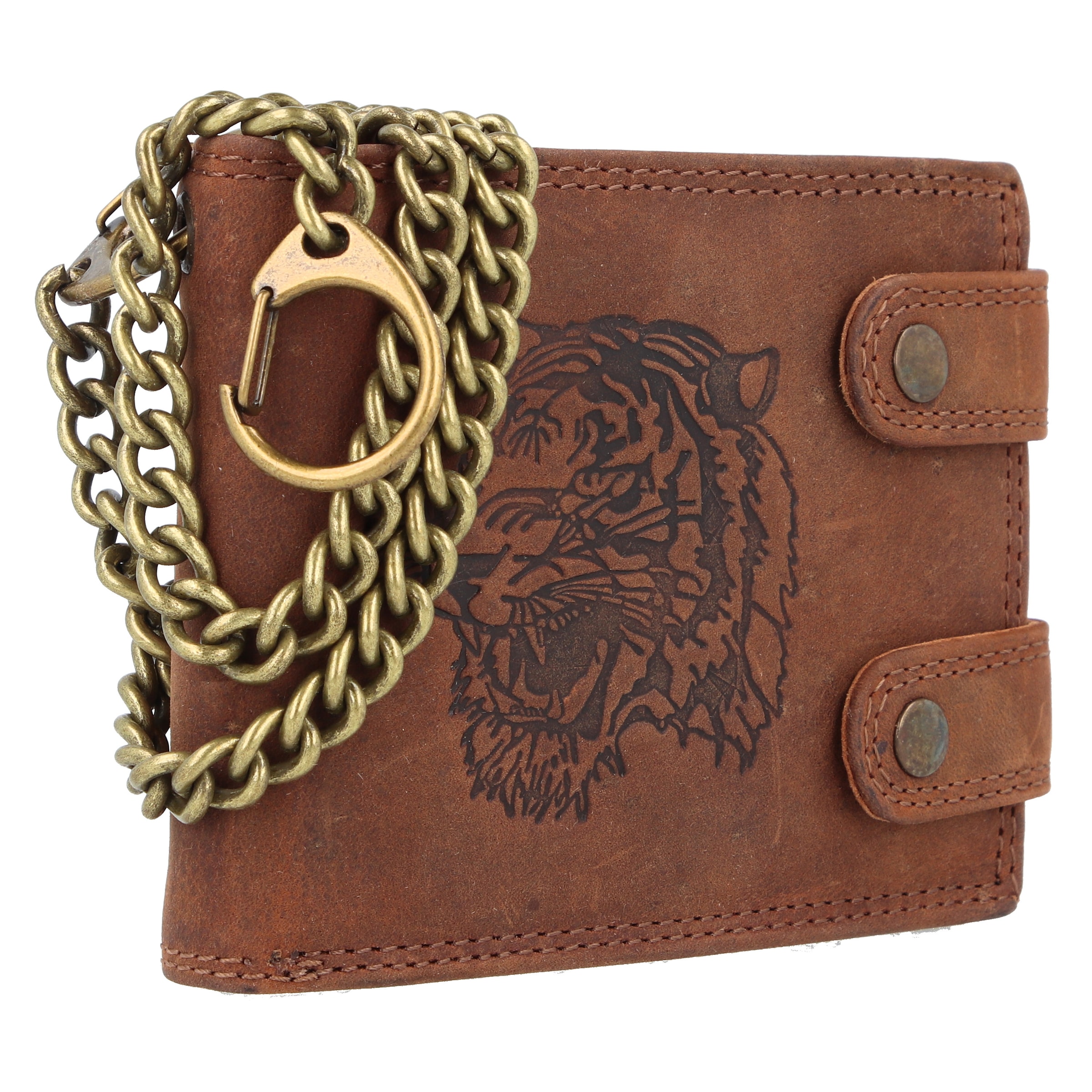 Portamonete 'Montenegro' di Greenland Nature in marrone