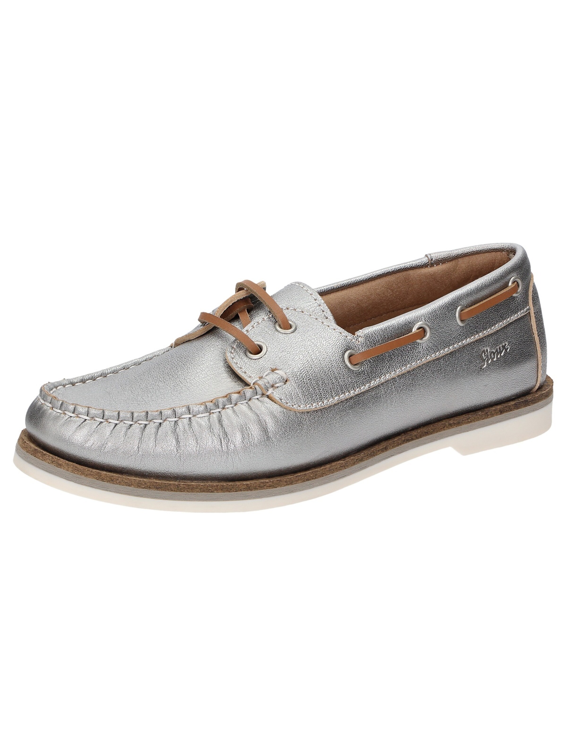 SIOUX Mokassin 'Nakimba' in Grau: Vorderseite