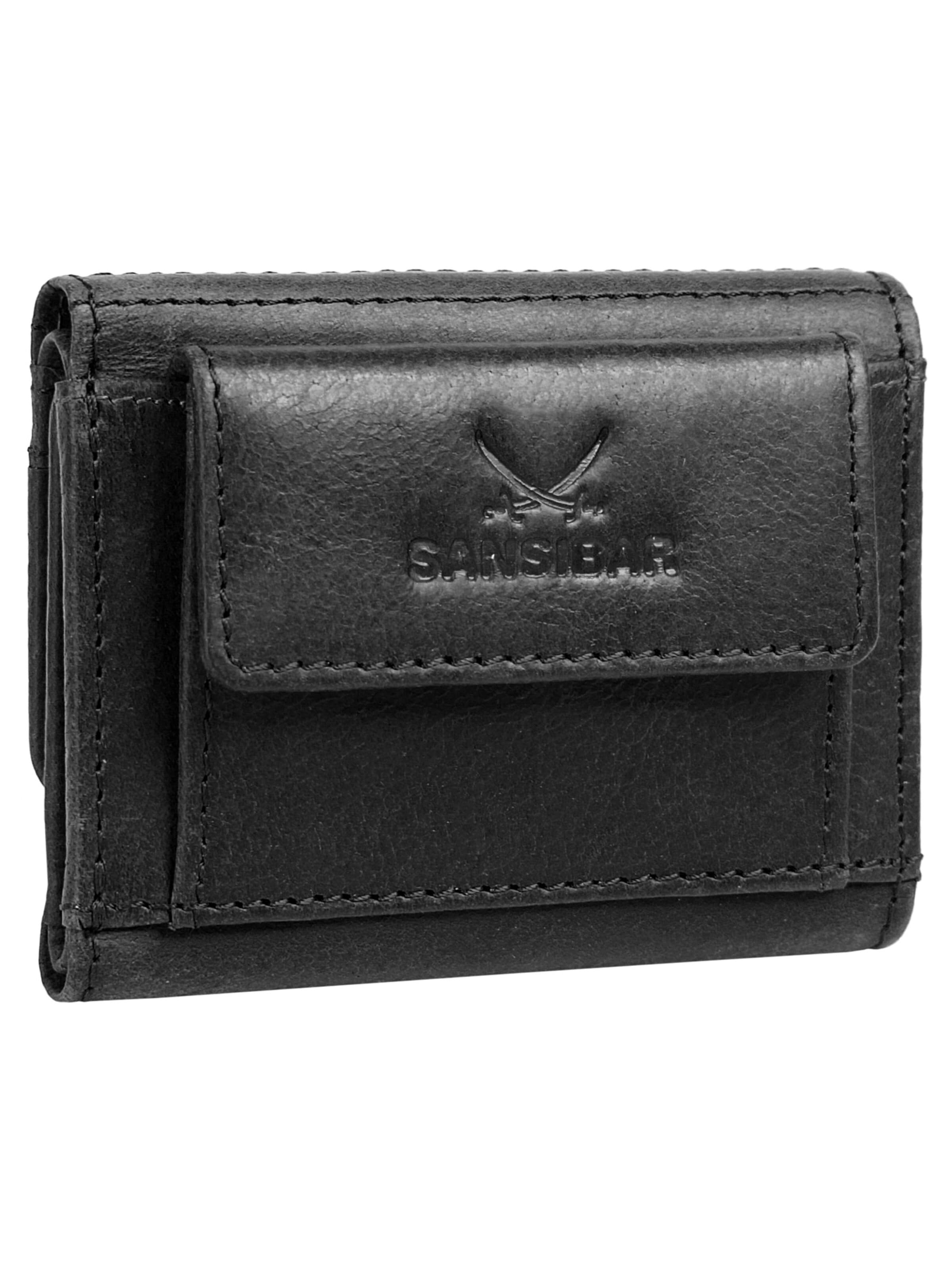 SANSIBAR Portemonnaie‌‌ in Schwarz