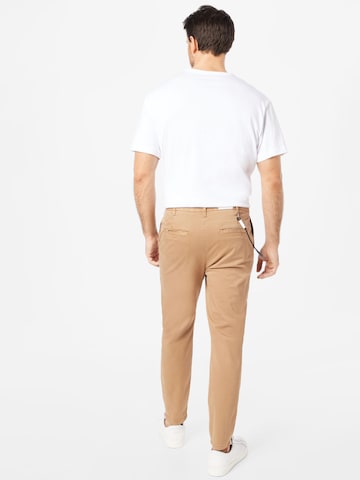 Coupe slim Pantalon à pince Goldgarn en beige